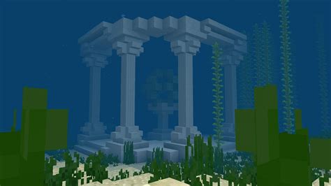 The Fortune enchantment increases the number of prismarine crystals dropped. . Underwater minecraft temple